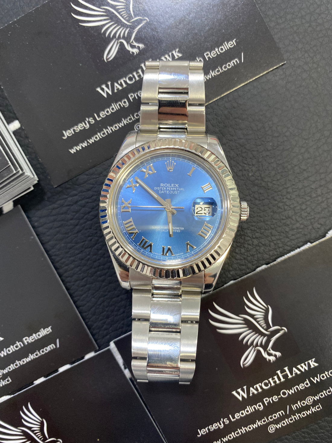 Rolex Datejust II - 41 ‘Azzurro Blue Roman’ Dial Oyster - 2013