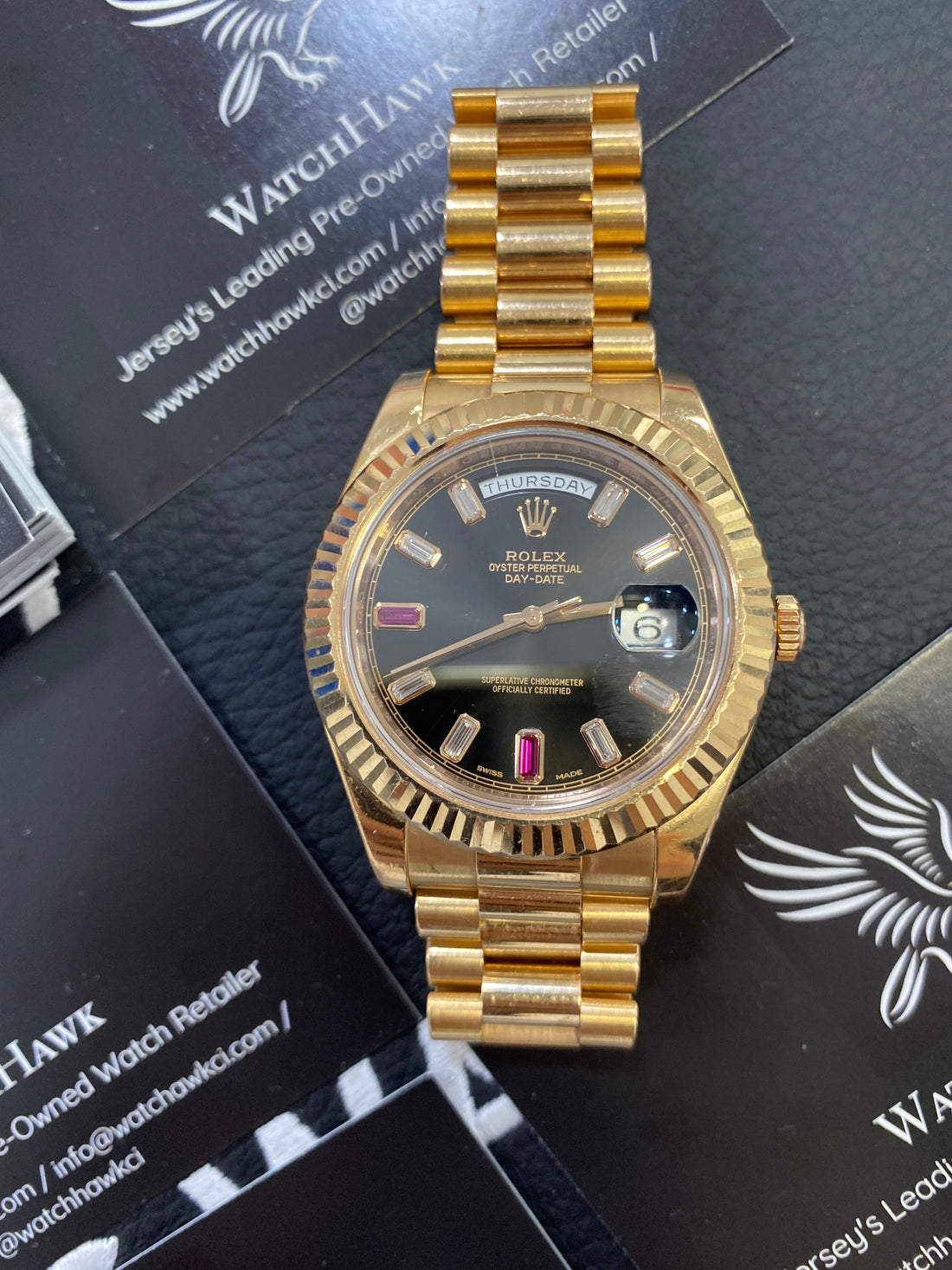 Rolex Day Date Ruby 41M (Discontinued) 2016